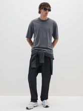 OVS Grey Pure Cotton Boxy Fit T-Shirt