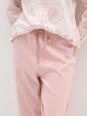 OVS Pink Pure Cotton Regular Fit Pyjamas With Buttons