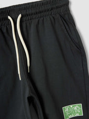 OVS Beige And Black Pure Cotton Set With T-Shirt And Shorts