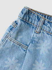 OVS Light Blue Pure Cotton Denim Shorts