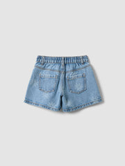 OVS Light Blue Pure Cotton Denim Shorts