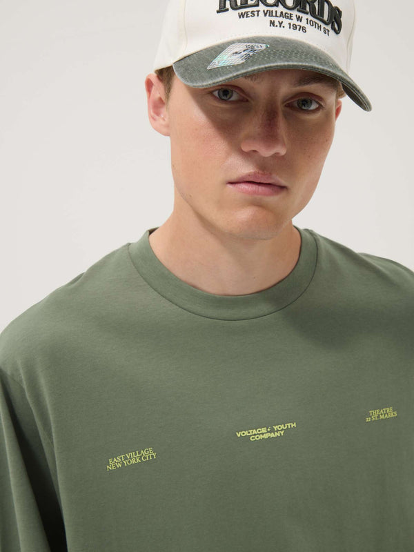 OVS Green Pure Cotton Short-Sleeve T-Shirt
