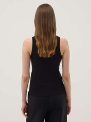 OVS Black Pure Cotton Tank Top