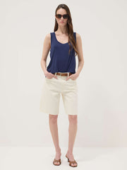 OVS Blue Stretch Viscose Vest Top
