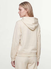 OVS White Cotton-Blend Regular-Fit Hoodie