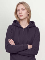OVS Purple Cotton-Blend Hoodie, Regular Fit