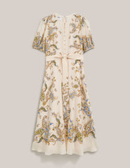 Hobbs London Alma Paisley Silk Dress