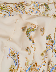 Hobbs London Alma Paisley Silk Dress