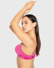 Rx Pu Pl Art Deco Logo Htr Fuchsia Red Htr / 34B