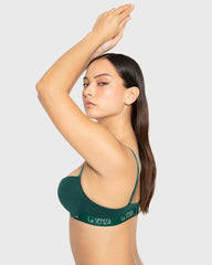 Rx Pu Pl Art Deco Logo Htr Emerald Green Htr / 34B