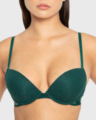 Rx Pu Pl Art Deco Logo Htr Emerald Green Htr / 34B