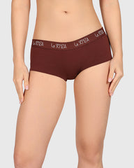 La Senza Trend Remix Boyshort Panty Brown / M