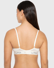 Essentials Ll Demi- Art Deco Logo Ctn Egret / 34B