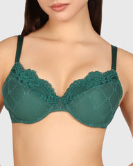 La Senza Obvious So Sexy Full Coverage Bra Dark Green / 34B