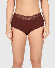 La Senza Trend Remix Boyshort Panty Brown / M