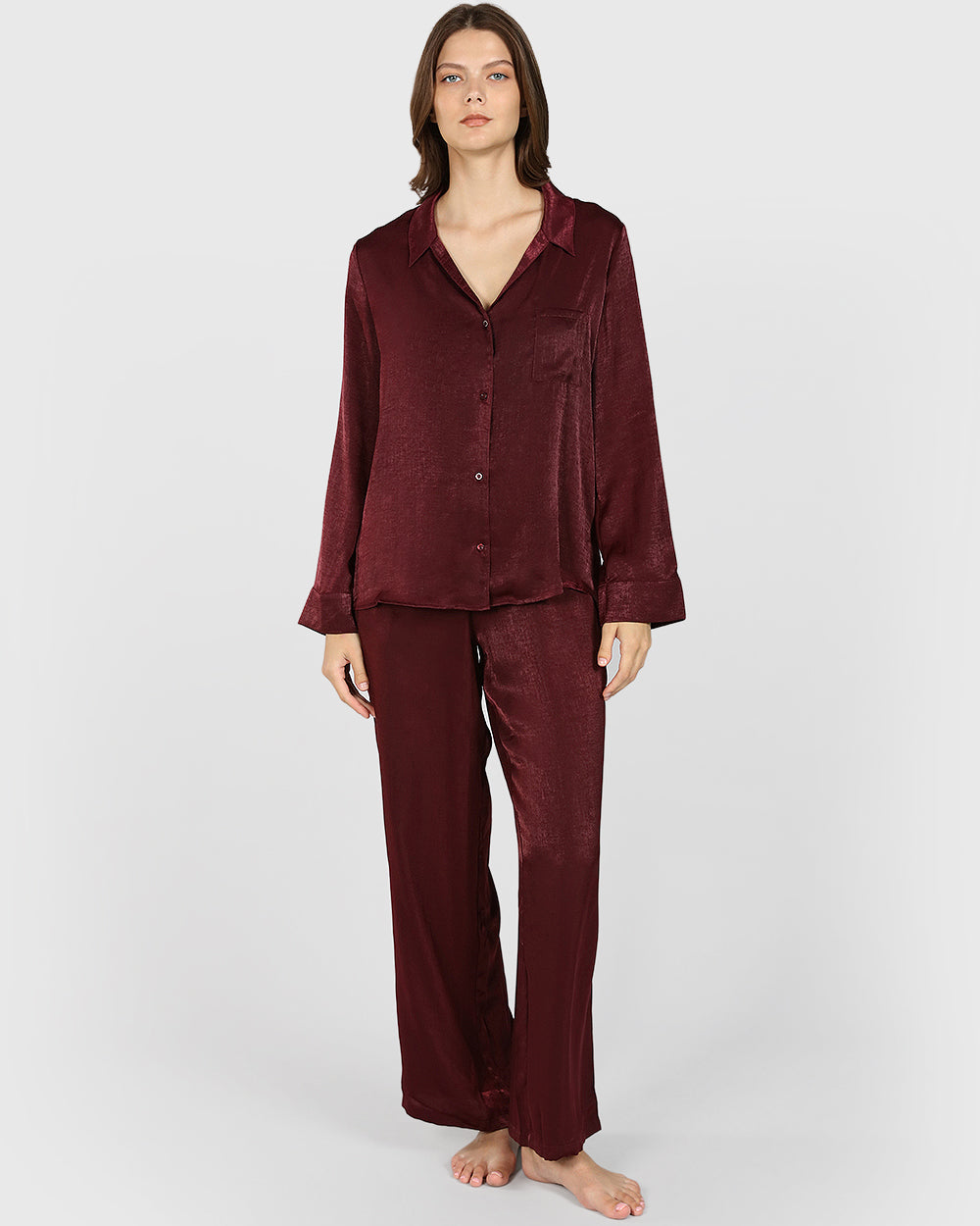 La Senza Sexy Sleep Pants Dark Red / M