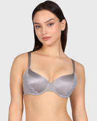 La Senza Obvious So Sexy Full Coverage Bra Grey / 34B