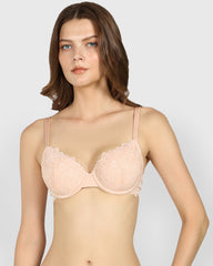 La Senza Lightly Lined Full Coverage Bra Beige / 34B