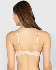 La Senza Lightly Lined Full Coverage Bra Beige / 34B