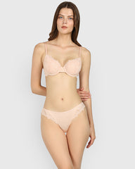 La Senza Lightly Lined Full Coverage Bra Beige / 34B