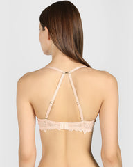 La Senza Double Pushup Plunge Bra Beige / 34B