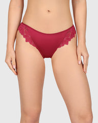 La Senza Sexy Diva Cheeky Panty Dark Pink / M