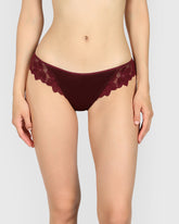 La Senza Diva Cheeky Panty Dark Red / M