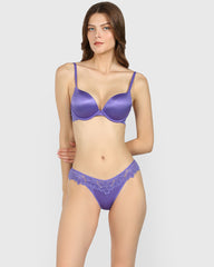 La Senza Diva Thong Panty Purple / M