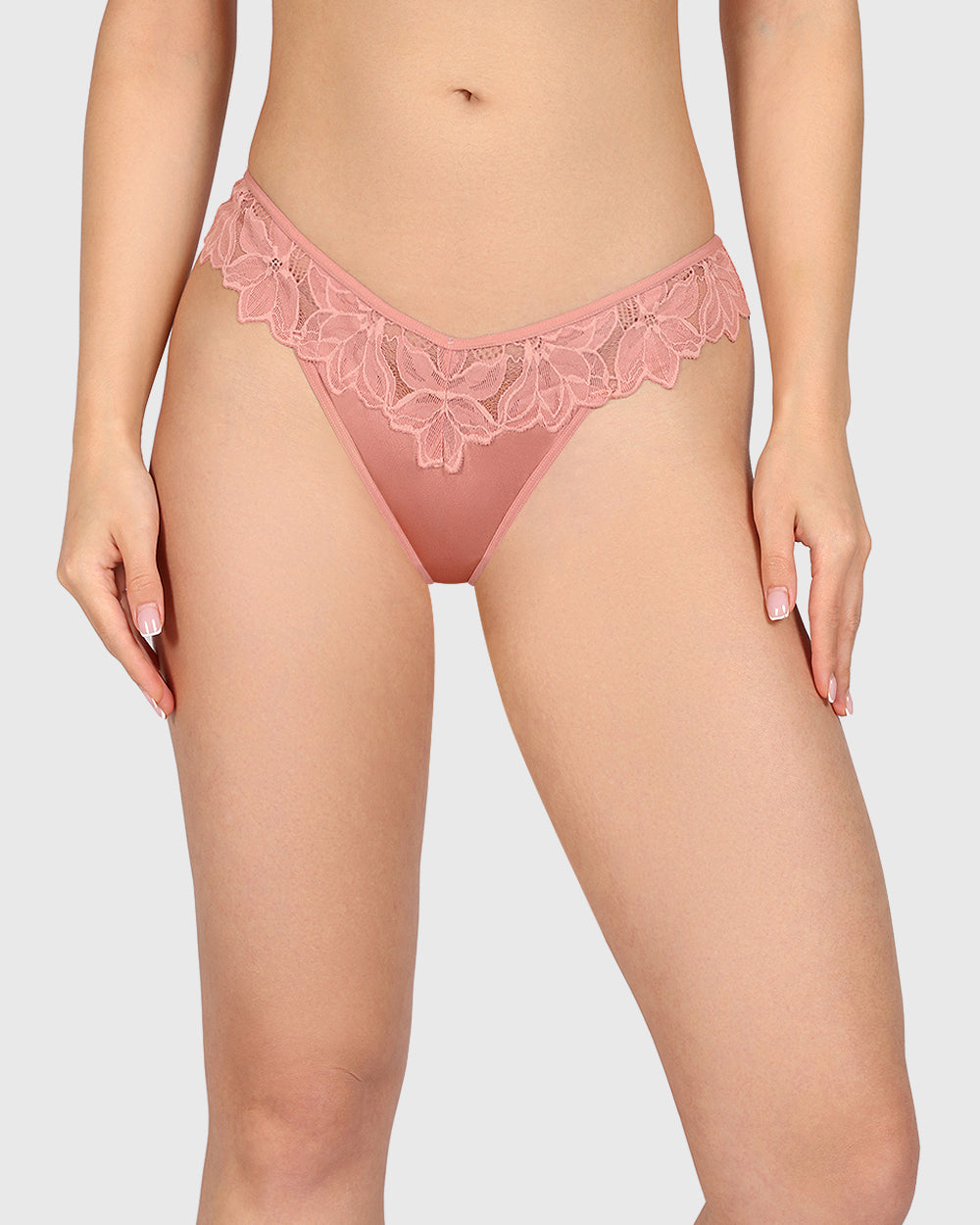 La Senza Sexy Diva Thong Panty Light Pink / M