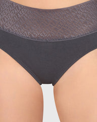 La Senza Trend Remix Hipster Panty Dark Green / M