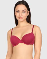 La Senza Trend Remix Demi Bra Dark Pink / 34B