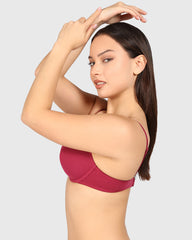 La Senza Trend Remix Demi Bra Dark Pink / 34B