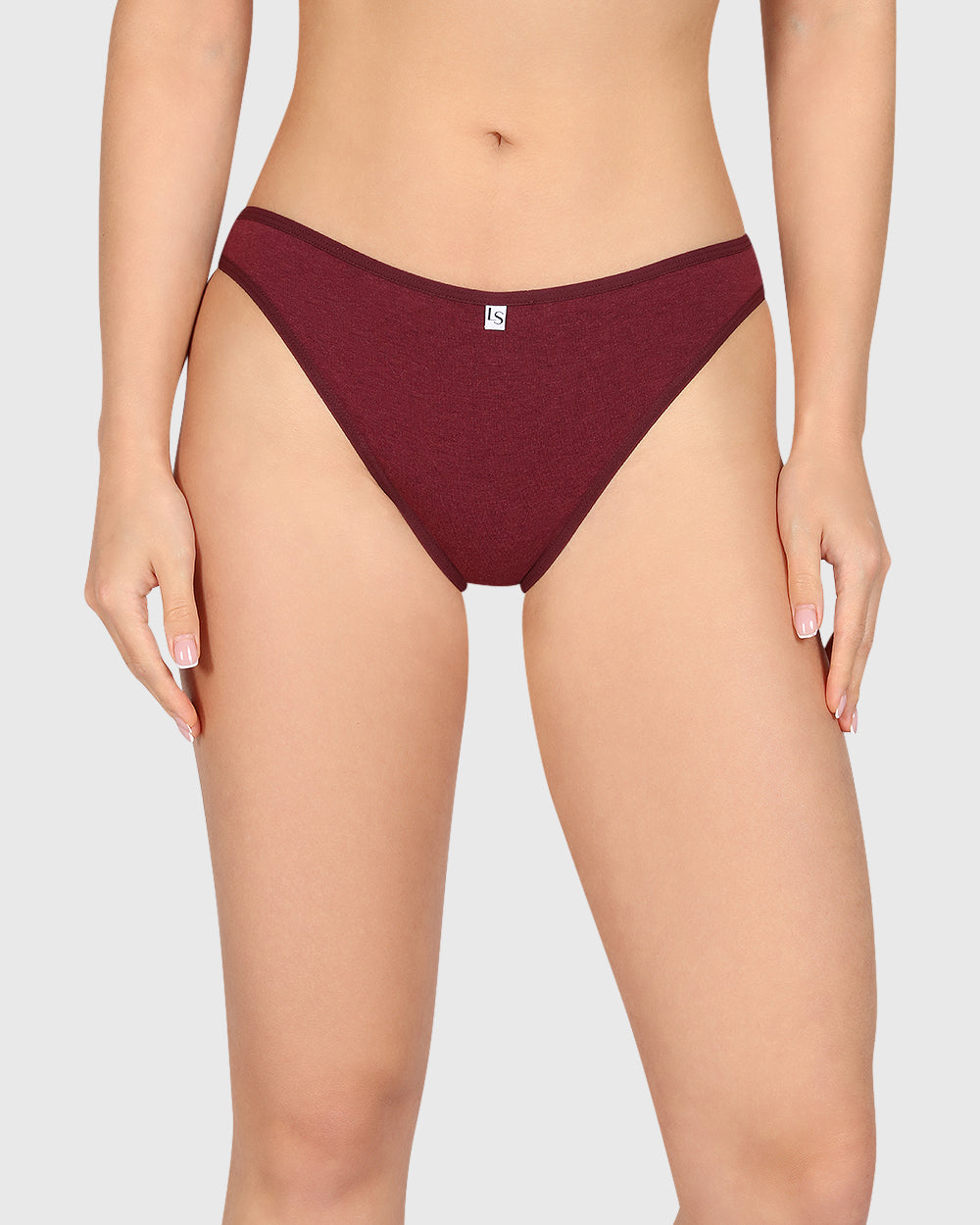La Senza Trend Remix Cheeky Panty Dark Red / M