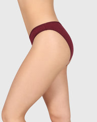 La Senza Trend Remix Cheeky Panty Dark Red / M
