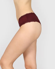 La Senza Sexy Cheeky Panty Dark Red / M