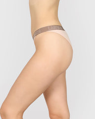 La Senza Trendy Cheeky Panty Beige / M