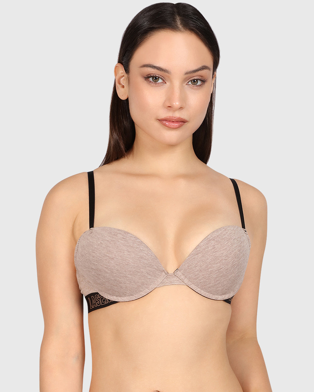 La Senza Trend Remix Plunge Bra Nude / 34B