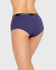 Rx Boyshort Knockout Logo Celestial Sky With Black / M