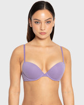 Rx Pu Pl Fit Update - Cotton W Ls Tag Purple Haze / 34B