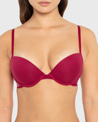 Rx Pu Pl Art Deco Logo Ctn Plum Rose / 34B