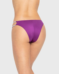 Diva Hl Mini Cheeky Micro W Rhinestone Straps Sparkling Grape / M