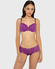 Ss Ll Balc Studio Lavish Lc Cup Smth Wing Sparkling Grape / 34C