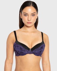 Ss Ll Flc Lavish Lc Plcmt Cup And Wing Celestial Sky With Black / 34B