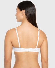 Hs Pu Pl Bc Smooth W Rhinestone Tape Designer White / 34B