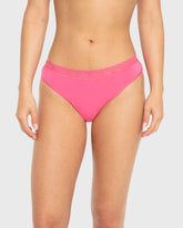 Us Bikini Modal With Beloved Trim Hot Pink / M