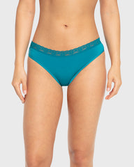 Us Bikini Modal With Beloved Trim Tahitian Tide / M
