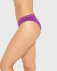 Us Bikini Modal With Beloved Trim Sparkling Grape / M