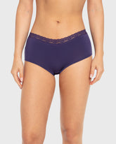Us Boyshort Modal With Beloved Trim Celestial Sky / M