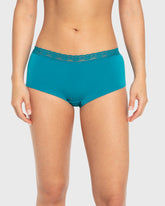Us Boyshort Modal With Beloved Trim Tahitian Tide / M