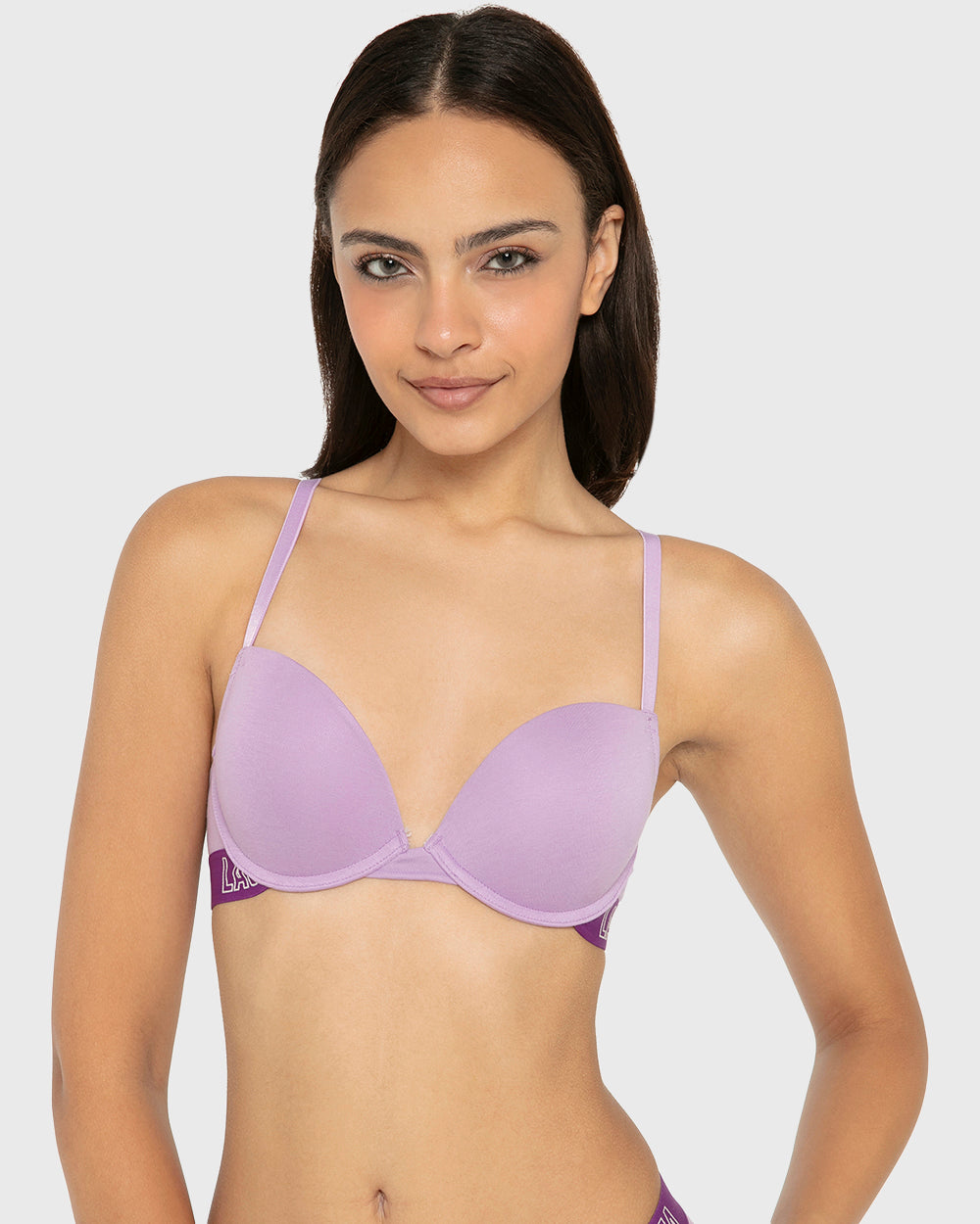 Rx Pu Pl Knockout Cdp Logo Ctn Regal Orchid With Sparkling Grape / 34B